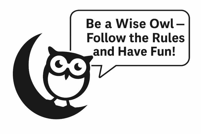 House Rules at Night Owl Craft Retreat